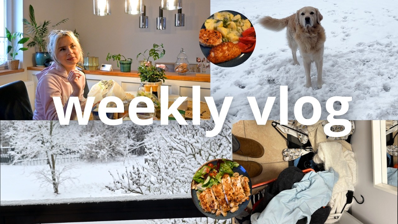 weekly vlog: idziemy na lumpy, nowe paznokcie & perfumy, zima pełną parą & gotowanie