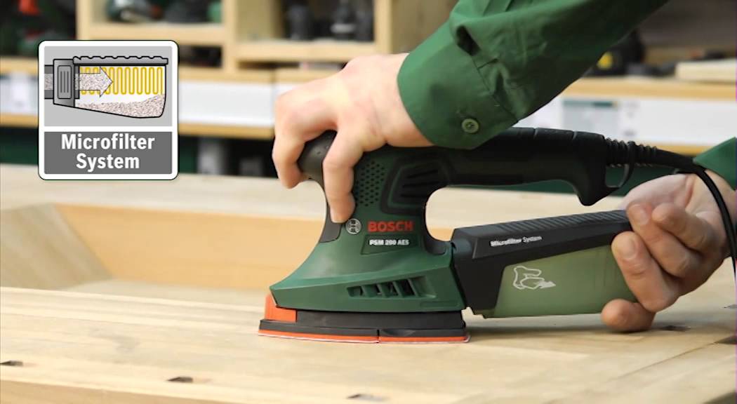 Tutorial: Multischleifer PSM 200 AES von Bosch