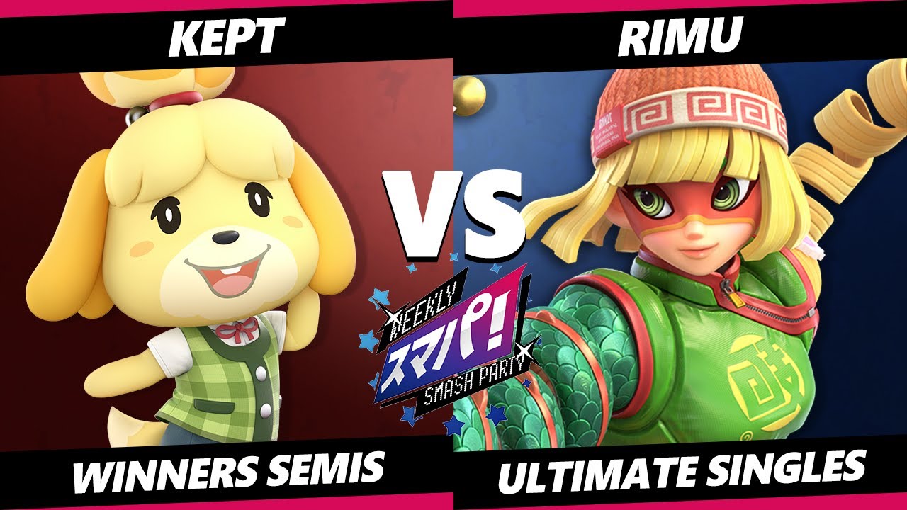 Sumapa 135 TOP 8 - kept (Isabelle) Vs. Rimu (Min Min) Smash Ultimate - SSBU