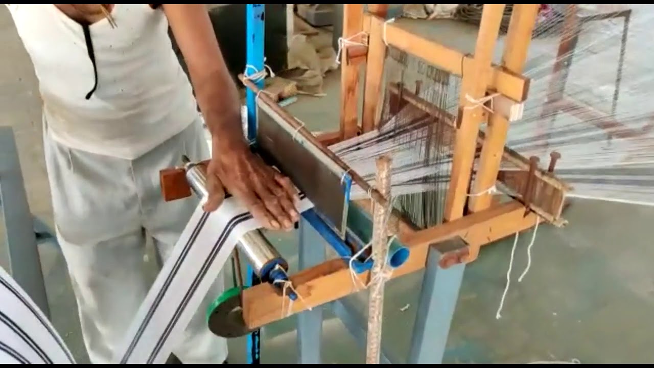 TRADITIONAL WARPING PROCESS FOR HAND LOOMS