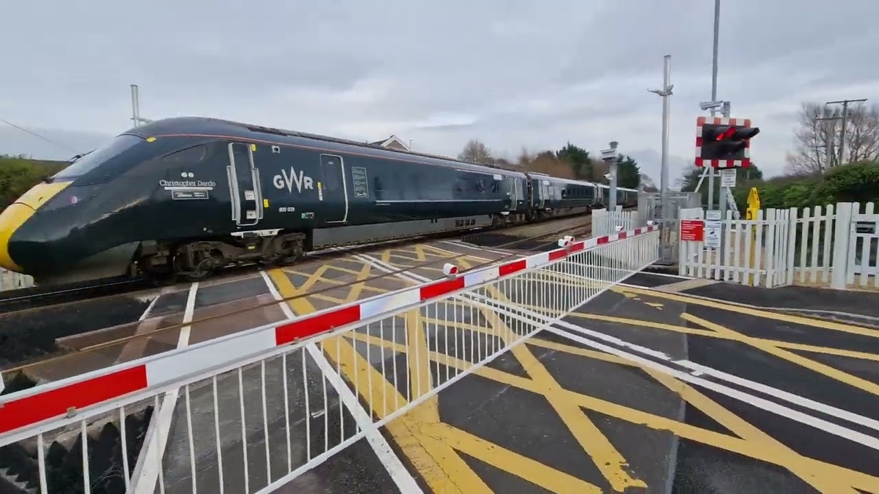 Brand New Upgrade Pembrey & Burry Port Level crossing. Class 800 & 197