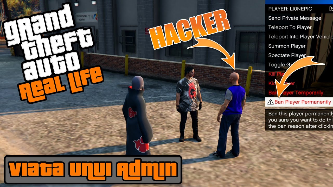 GTA Real Life: O zi din Viata unui Admin | L-am prins pe HACKER in flagrant...si prietenul lui!