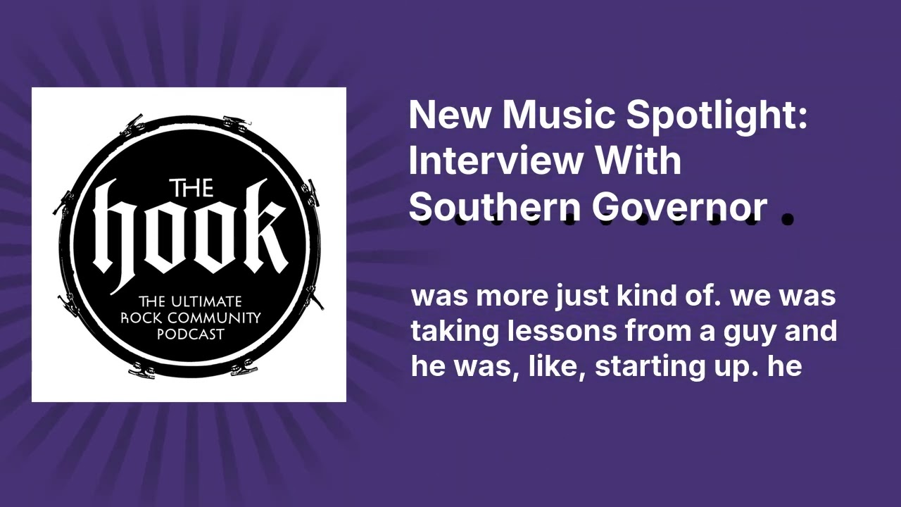 New Music Spotlight: Interview With Southern Governor | The Hook Rocks!