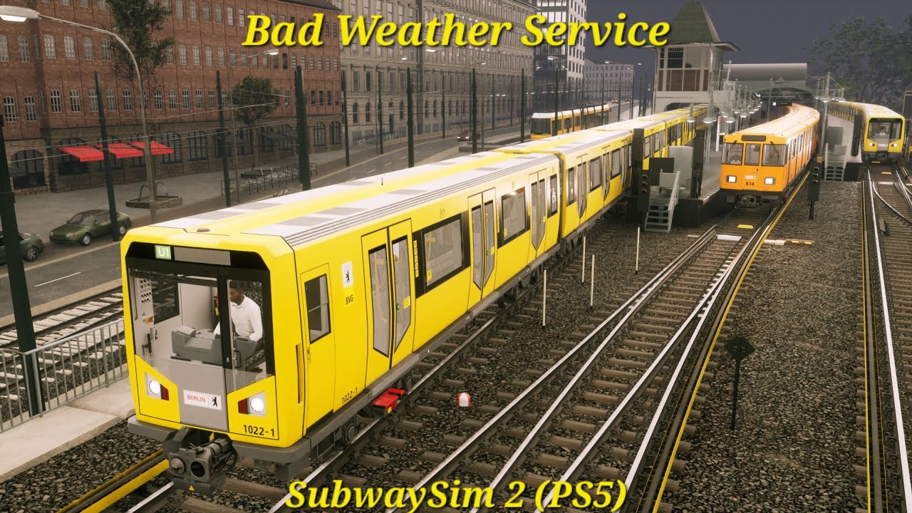 Weather Chaos Scenario | SubwaySim 2 (PS5)