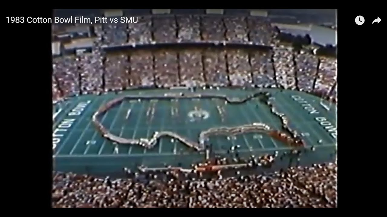 1983 Cotton Bowl Film, Pitt vs SMU