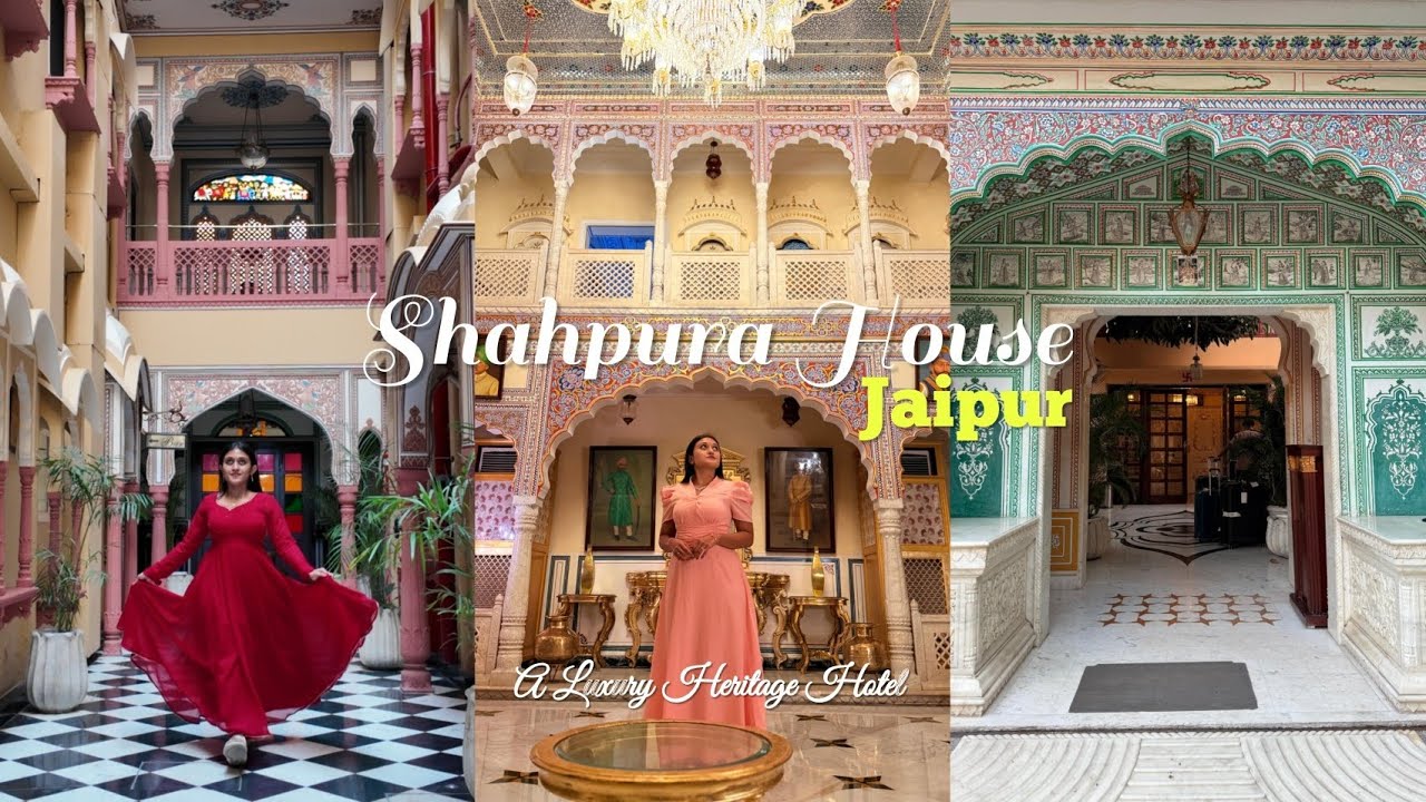 Best Affordable Luxury Hotel in Jaipur, India 🇮🇳 || The Shahpura House || Jaipur Hotel Vlog