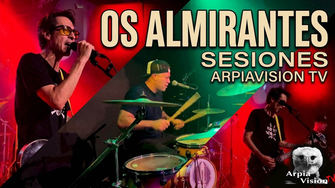 Os Almirantes en Vivo desde Rock & Folk Panama