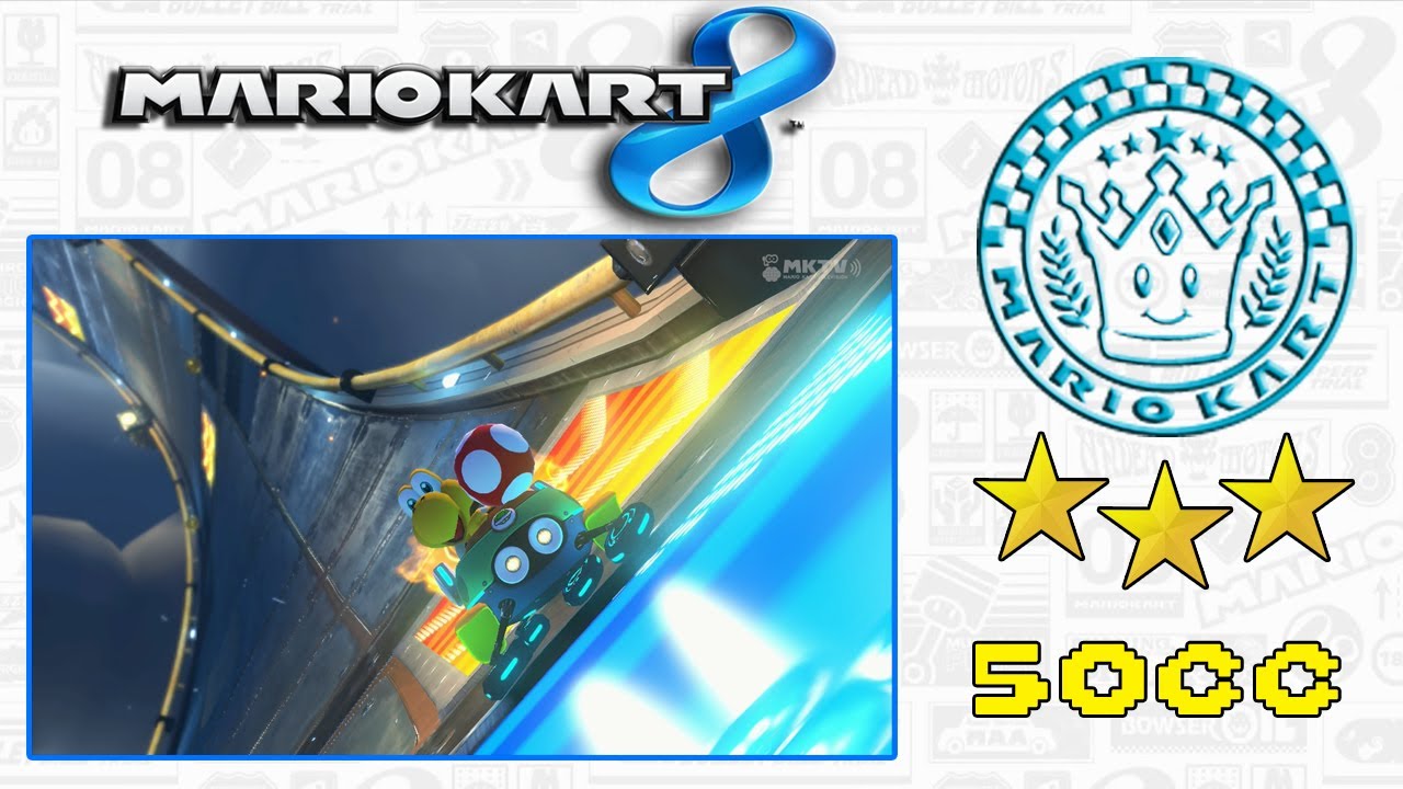 Mario Kart 8 (Special Cup 50cc | 3 Star Rank Guide) All Engine Classes