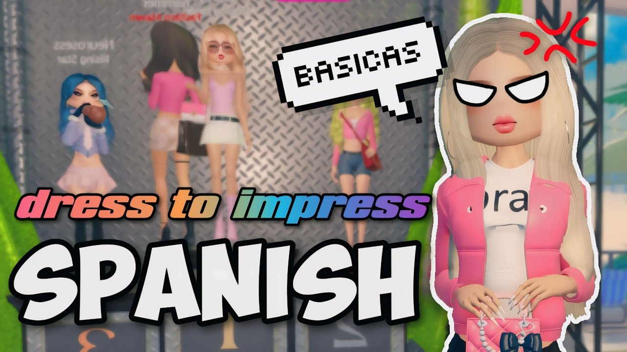 Playing in SPANISH is EXTREMELY VIOLENT. | ROBLOX Dress To Impress