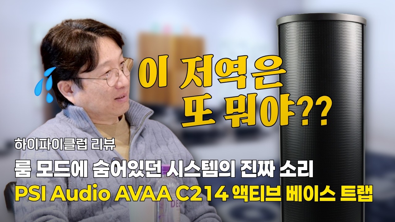 [리뷰] 룸모드에 가려져 있던 진짜 소리가 이정도라고요? |  PSI Audio AVAA C214 액티브 베이스트랩