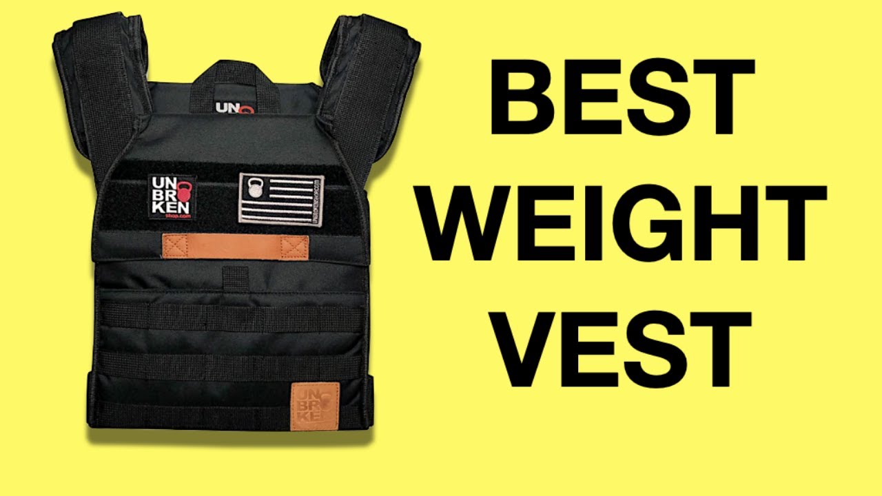 UnbrokenShop BEST Weighted Vest Plate Carrier Under $100 (For Running, Calisthenics, Crossfit)