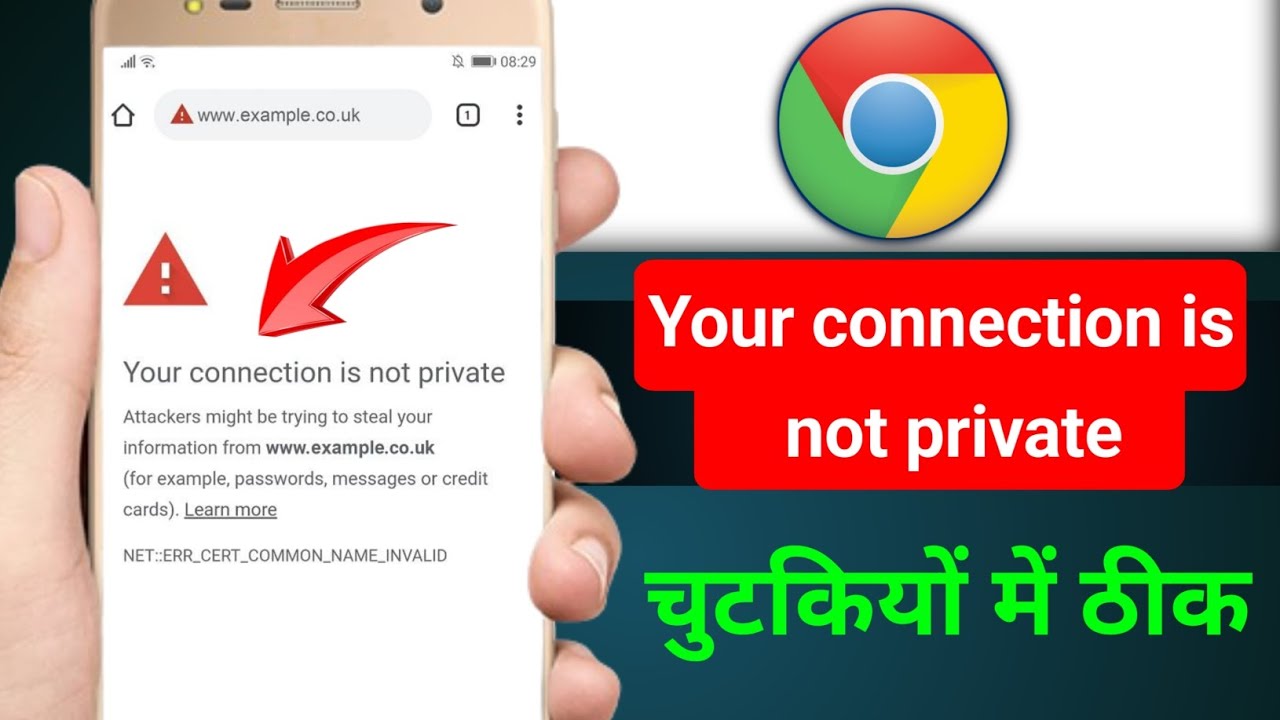 Your connection is not private google chrome | Google chrome your connection is not private fix