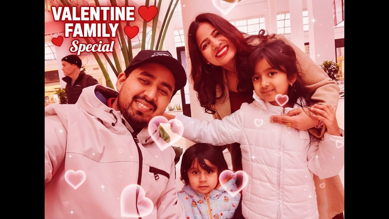 Специальный выпуск ко Дню святого Валентина с детьми ❤️ Празднование Дня семьи в Канаде | Семейны...