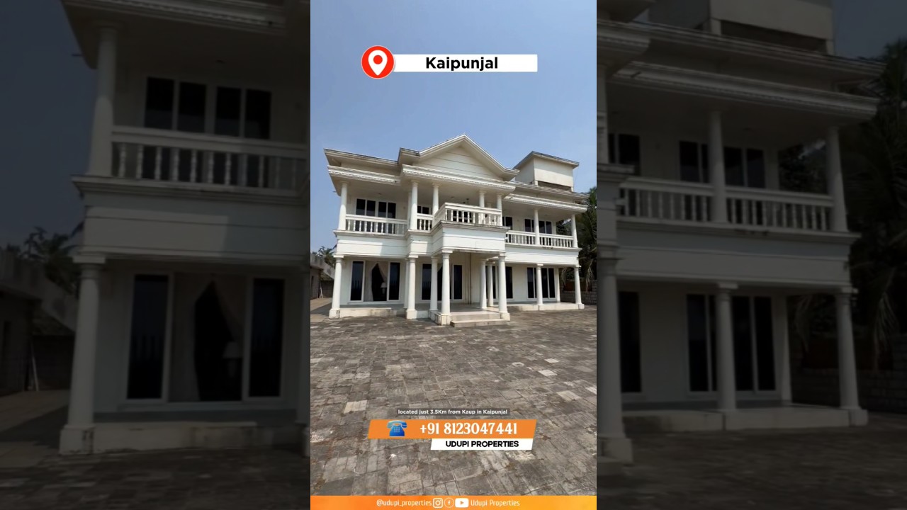 beach facing villa for sale at #kaup #udupi