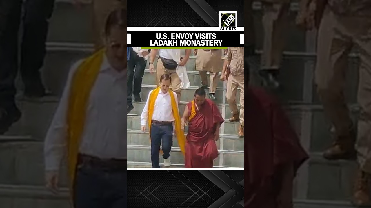 US Envoy Sergio Gor explores Ladakh&rsquo;s Thiksey monastery, experiences rich Buddhist heritage