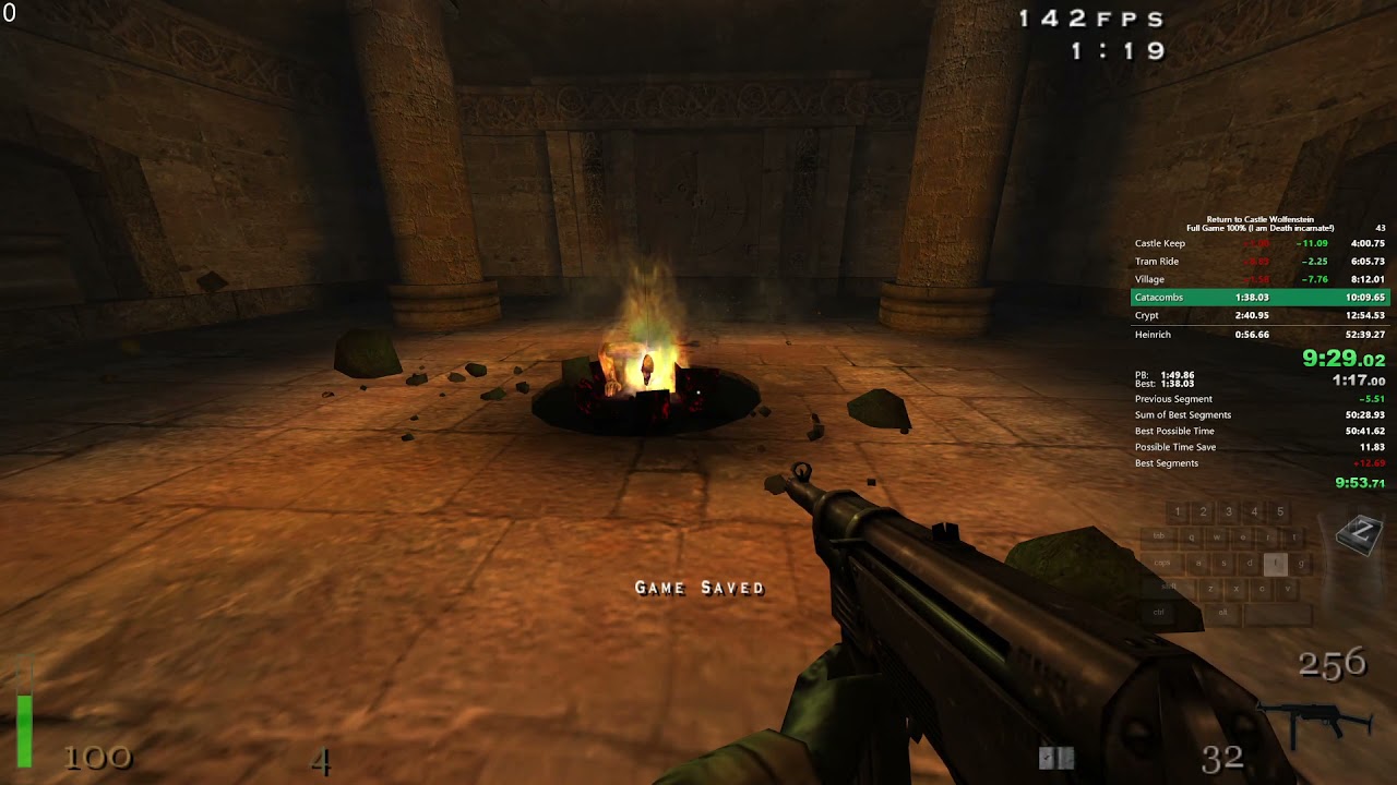 RtCW - Speedrun (100% - All Secret) in 50:44 (w/o loads) [PB]