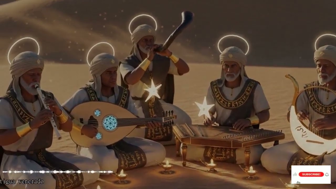 Aliento Divino De Jerusalén Con Shofar, Cánticos Hebreos E Instrumentos Del Templo Ante Adonai