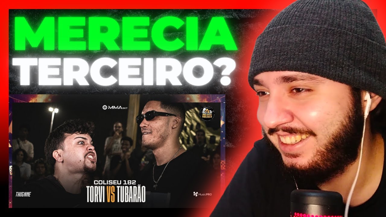(JA FEZ O QUE AMIGO? 😯) TORVI X TUBARÃO (SP) - GRANDE FINAL - BATALHA DO COLISEU | REACT BAUEB