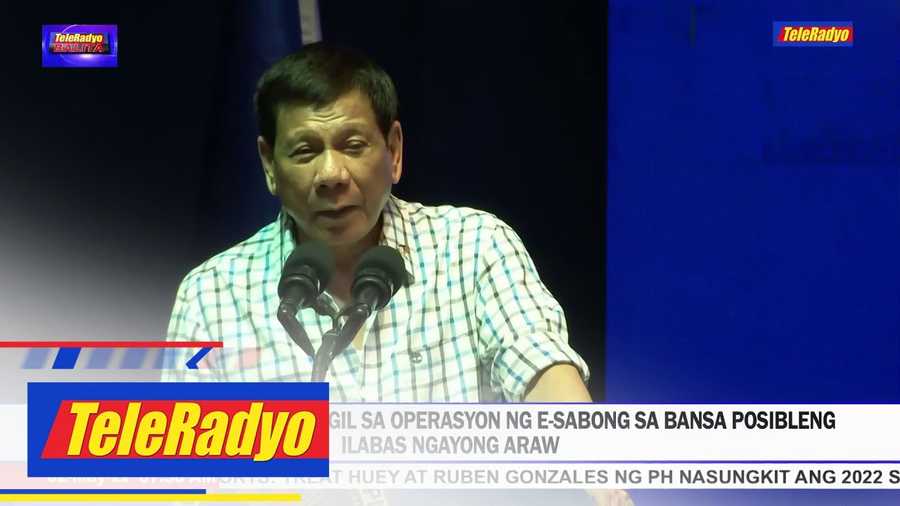 Duterte: E-sabong dapat ma-regulate sa ilalim ng PAGCOR