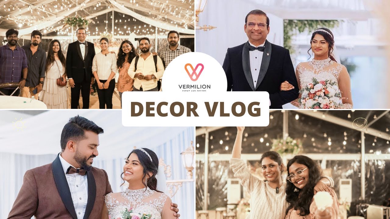 Stella Dhinakaran + Daniel Davidson Reception Vlog | Paul Dhinakaran Daughter's Reception Decor