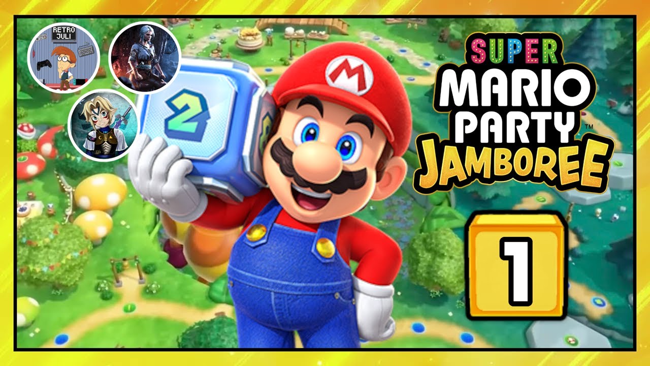 SUPER MARIO PARTY JAMBOREE 🎲 (Party-Modus) #1: Neues Spiel, Neues Glück in Mega-Wigglers Leckerwald