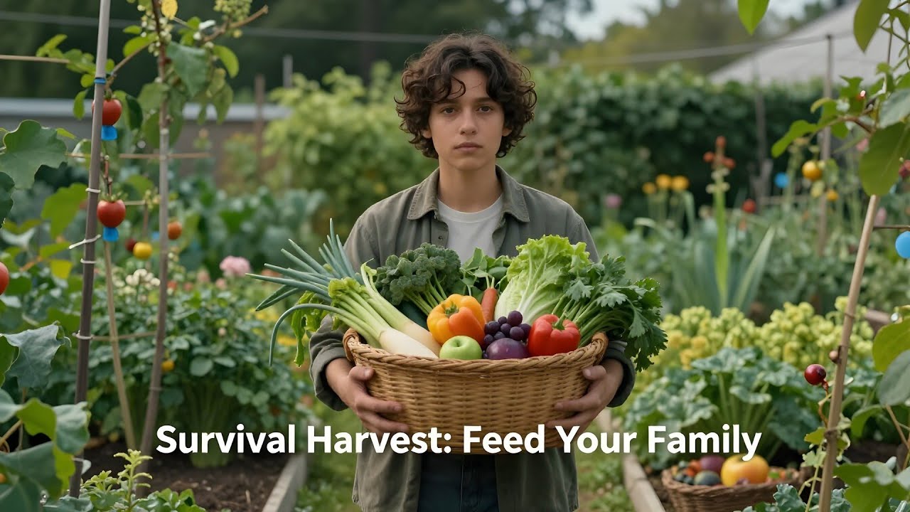 Grow These 10 Survival Crops To Feed Your Family Year-Round