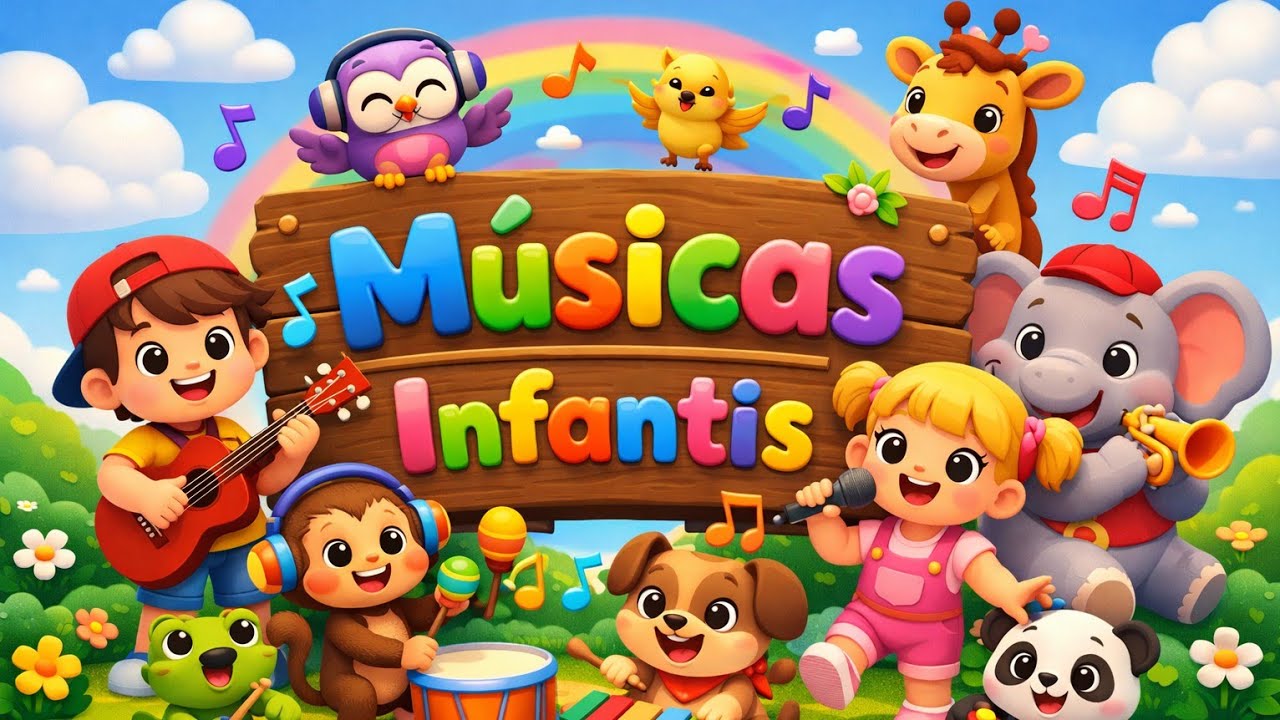 50 MÚSICAS INFANTIS 🎶 MÚSICAS PARA CRIANÇAS 🎶 TIA VERA E CIA 