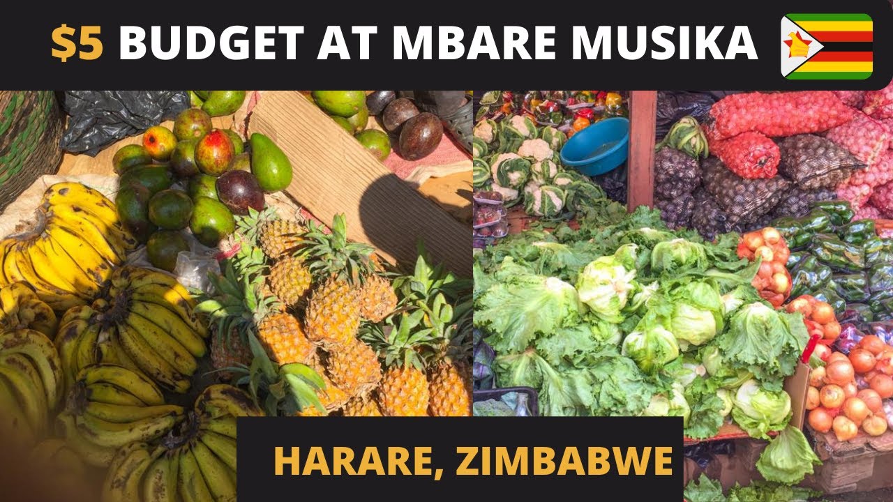 Come with us to the biggest Vegetable Market in HARARE- ZIMBABWE |MBARE MUSIKA