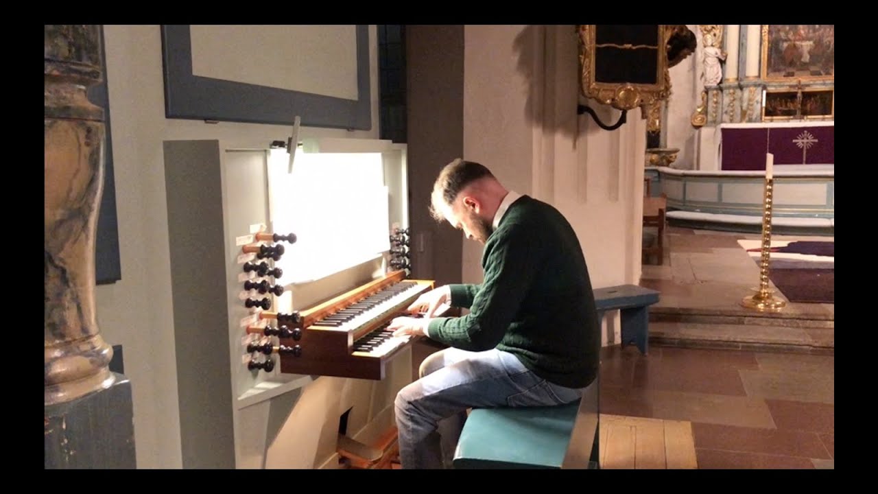 J. S. Bach: Jesus Christus, unser Heiland BWV 665. Henrik Berg, organ.