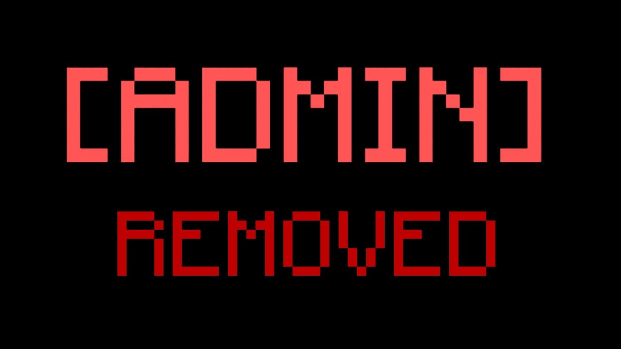 Hypixel Removed Admin