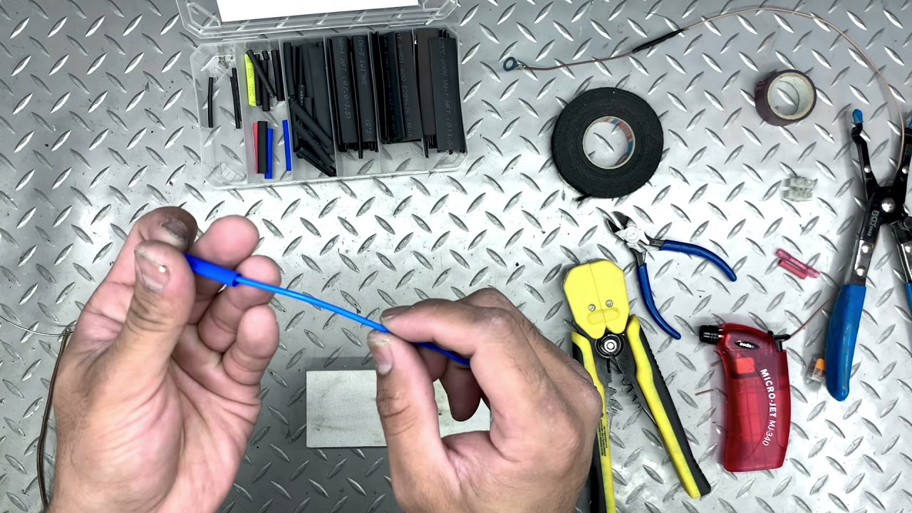 How To Solder / Joint Wire Using Micro jet Flame Torch / Gun