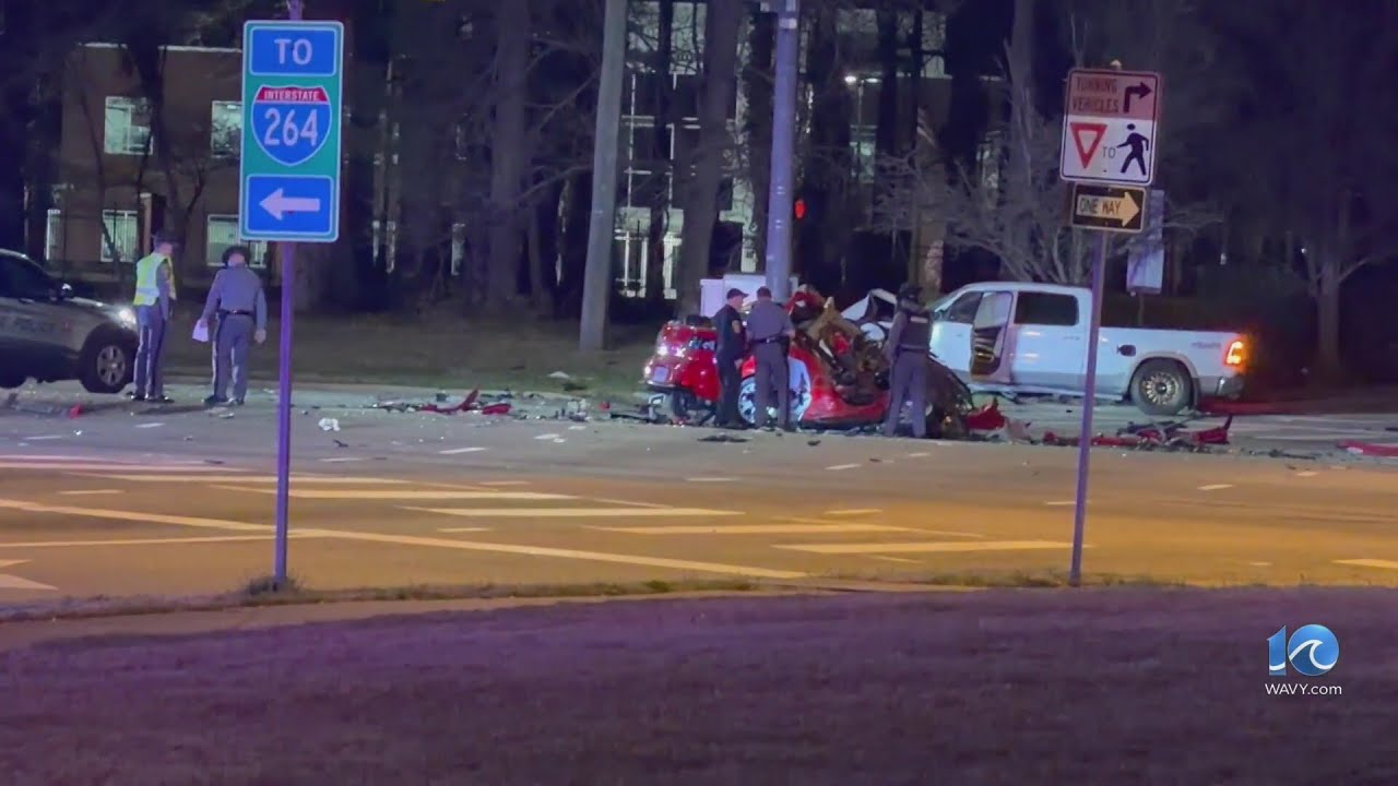 Man charged after multi-vehicle crash on Independence Boulevard and Holland Road in Virginia Beach