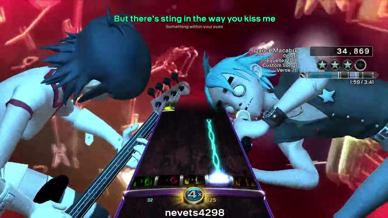 Dance Macabre (2016) by Ghost - Guitar FC 100% Rock Band 3 Deluxe RPCS3