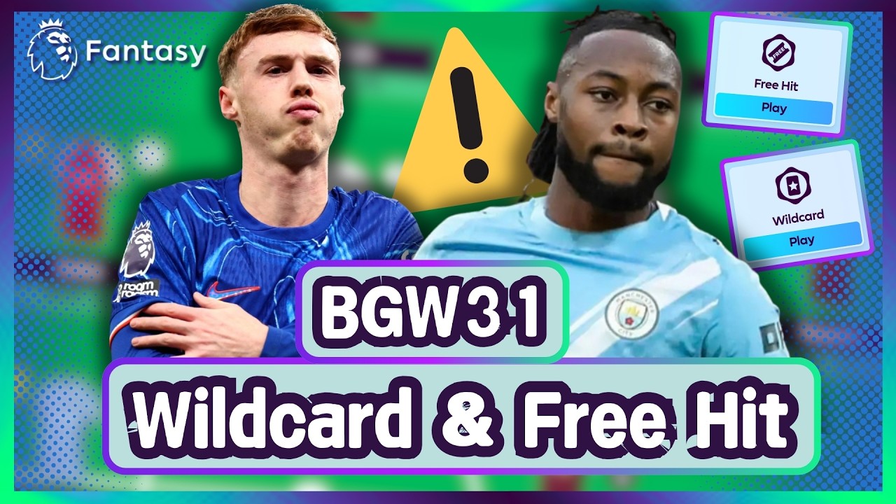 THE BEST BGW31 WILDCARD & FREE HIT TEAM | BEST RANK: 157th | Fantasy Premier League 2025/26