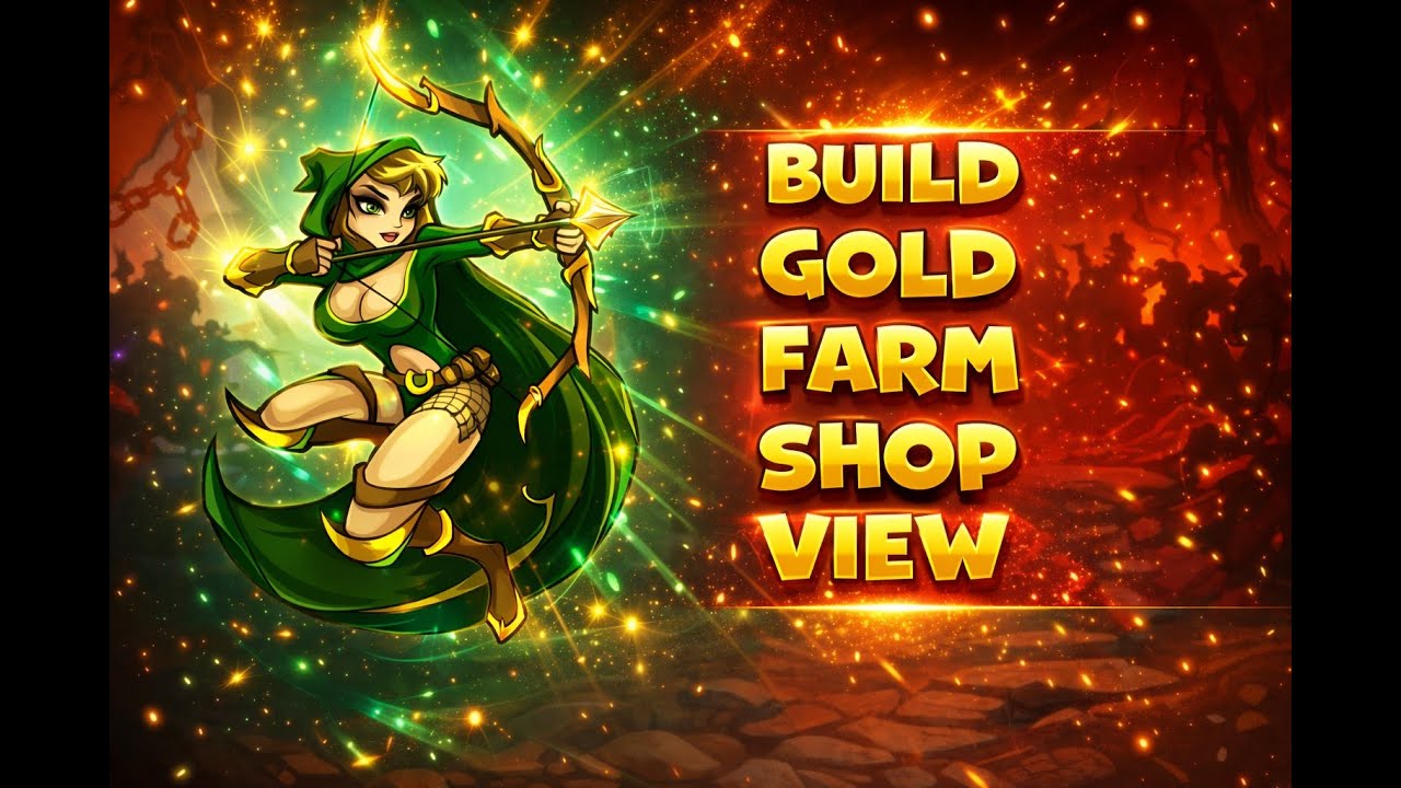 Dungeon Rampage Ultimate - Como buildar a  Arqueira / Ranger e Trade Shop FUTURE / Pet