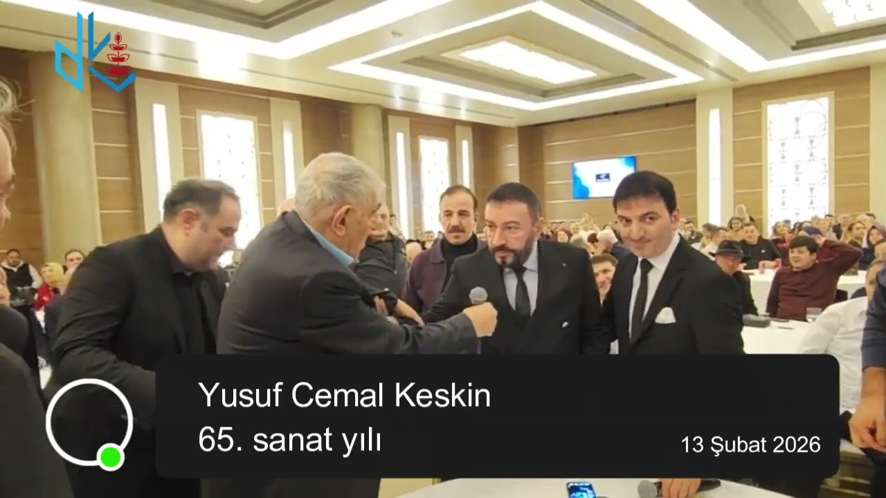 Mustafa Toplaoğlu Yusuf Cemal KESKİN 'in 65 Sanat Yılı Gecesinde sahne alıyor 2026