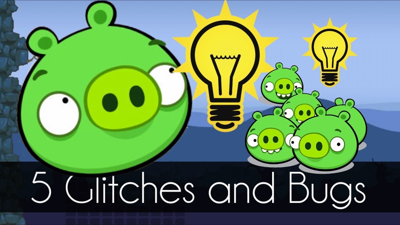 Bad Piggies - 5 GLITCHES YOU DIDN'T KNOW (Field of Dreams)