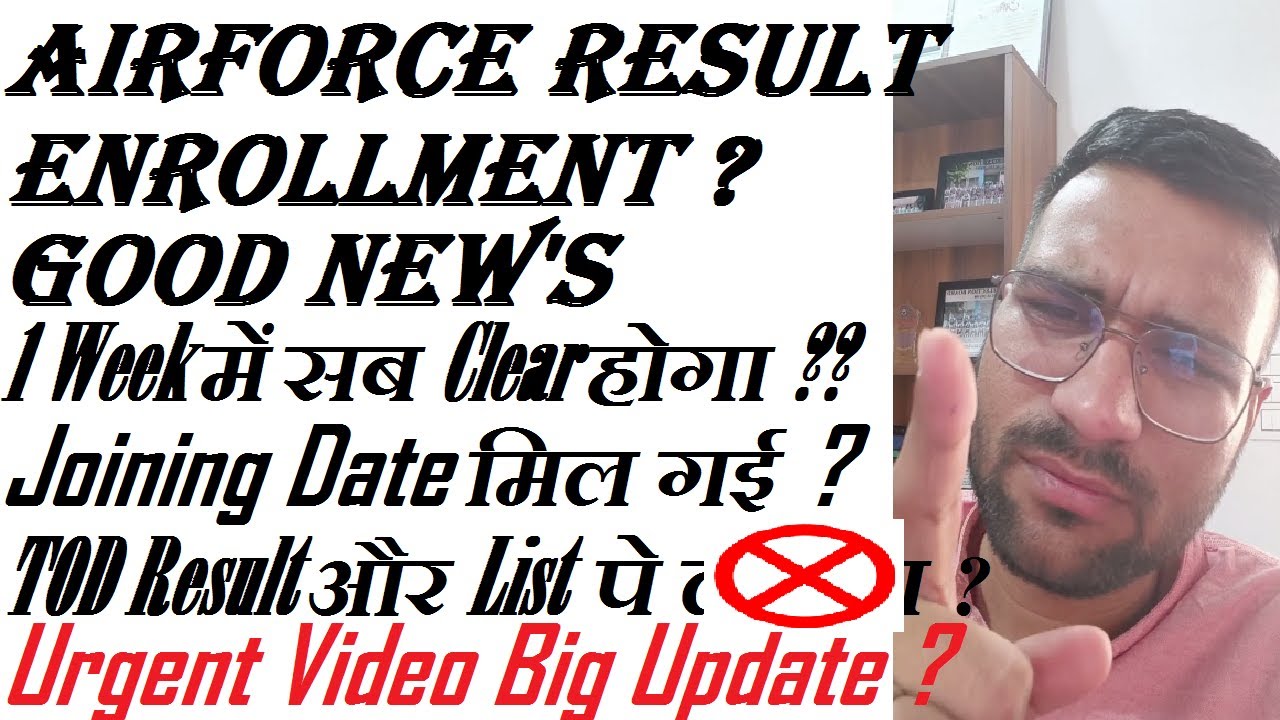 Airforce Latest Update 2022//Enrollment ? Result ? New Vacancy ? कितना Time ? @defencegurug5171