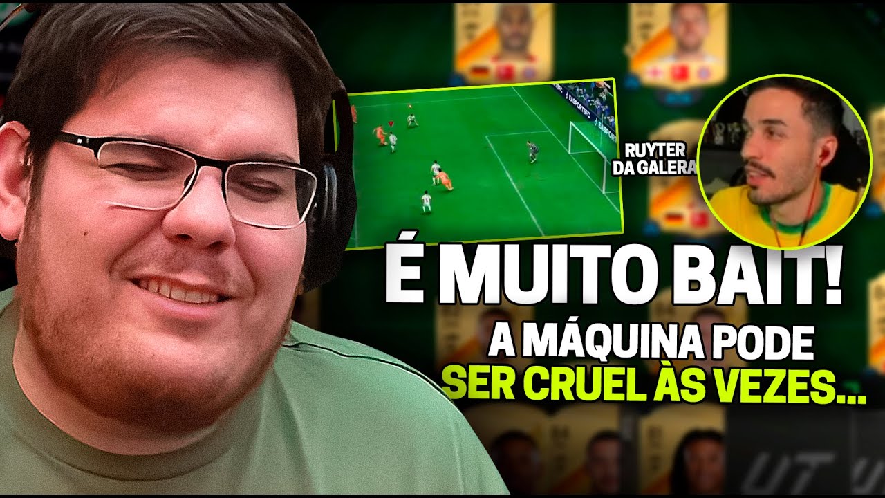 CASIMIRO JOGANDO O EAFC 24 - PRIMEIRA PARTIDA NO ULTIMATE TEAM | Cortes do Casimito