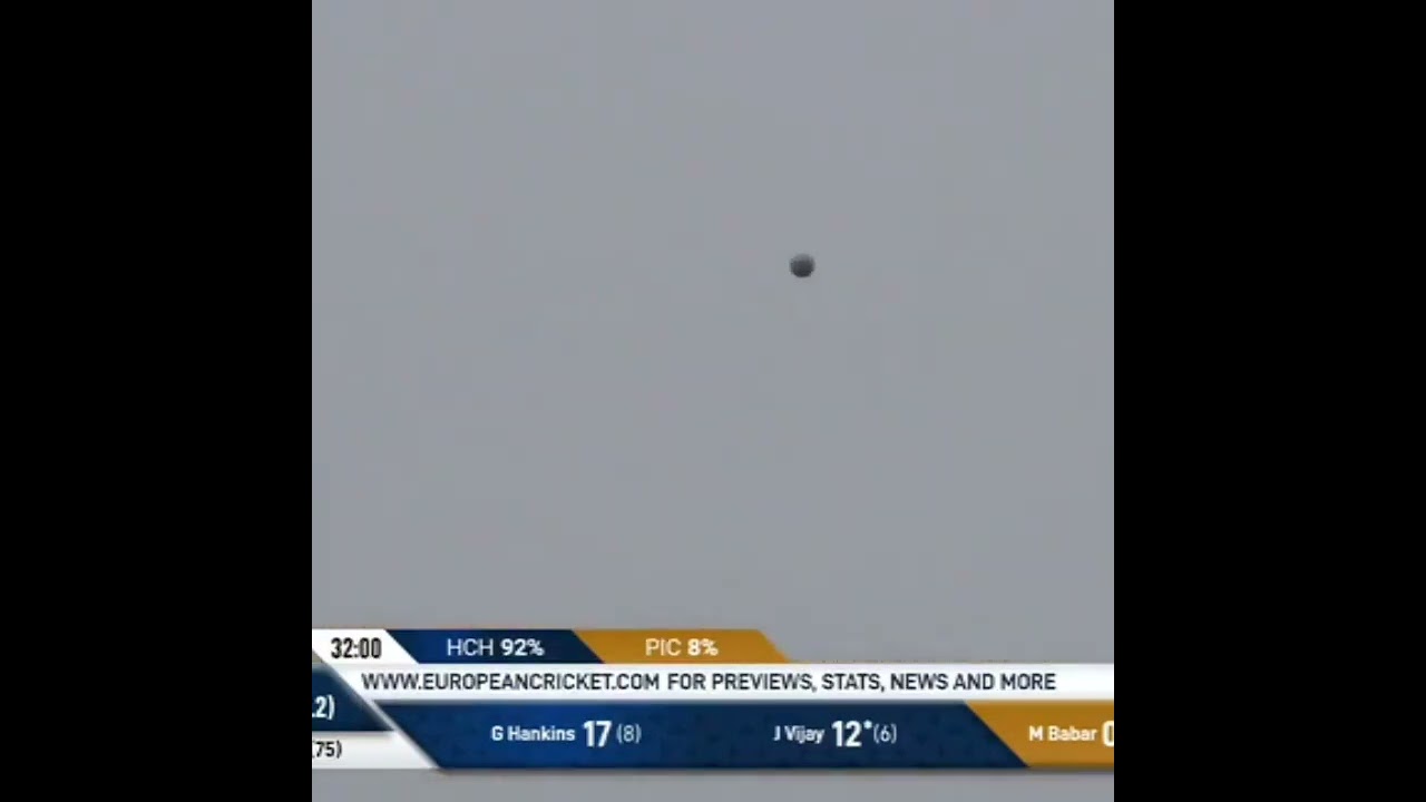 European cricket league 2024 PIC vs HOR wkt caught out
