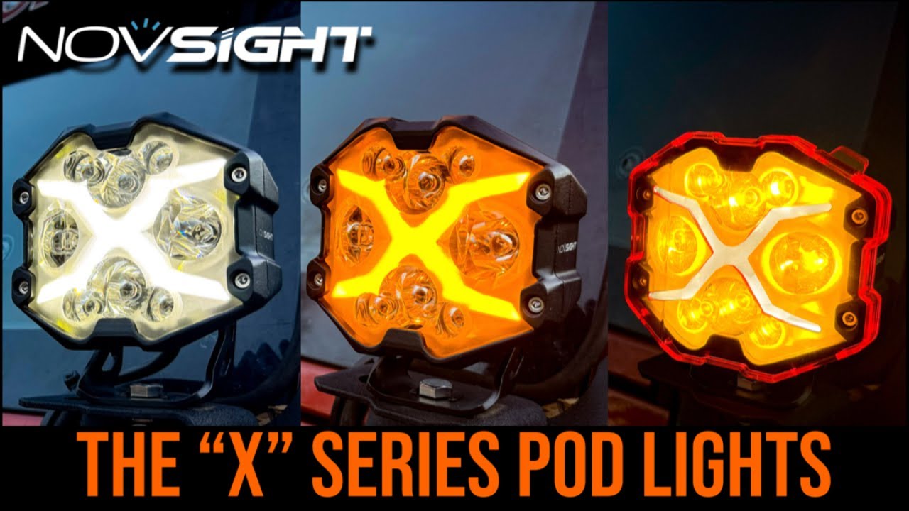 Светильники серии Novsight X Pod Lights просто УДИВИТЕЛЬНЫЕ!