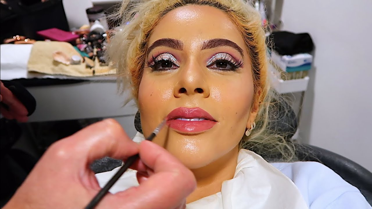 THIS MAKEUP ARTIST GAVE ME THE BOMBSHELL LOOK 😍
