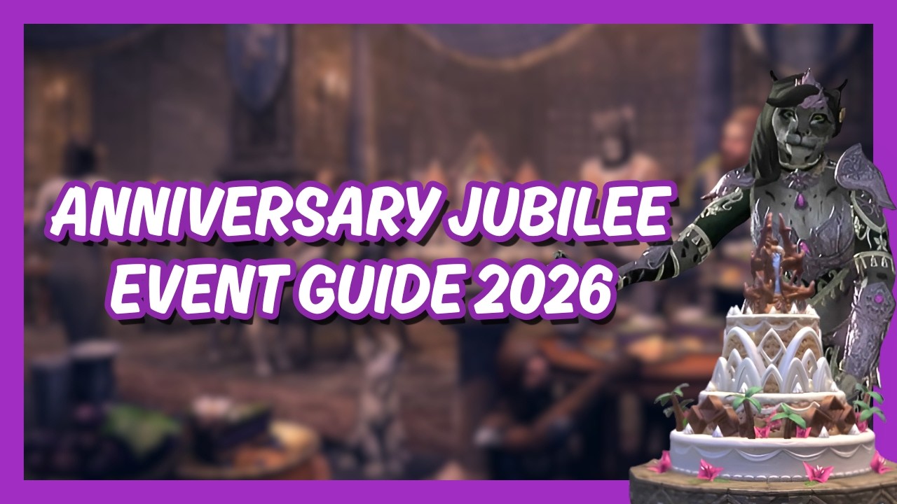 Руководство по юбилейному событию 2026 года | The Elder Scrolls Online (ESO)
