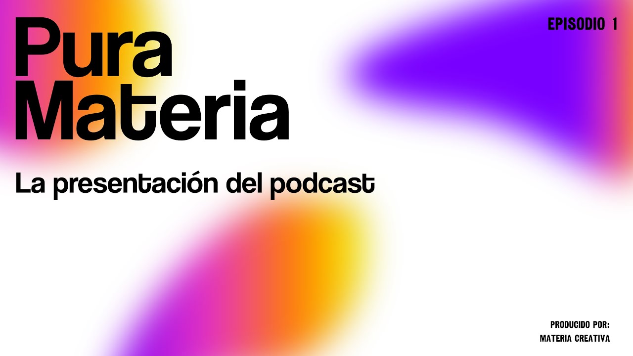 ¡Bienvenidos a Pura Materia!