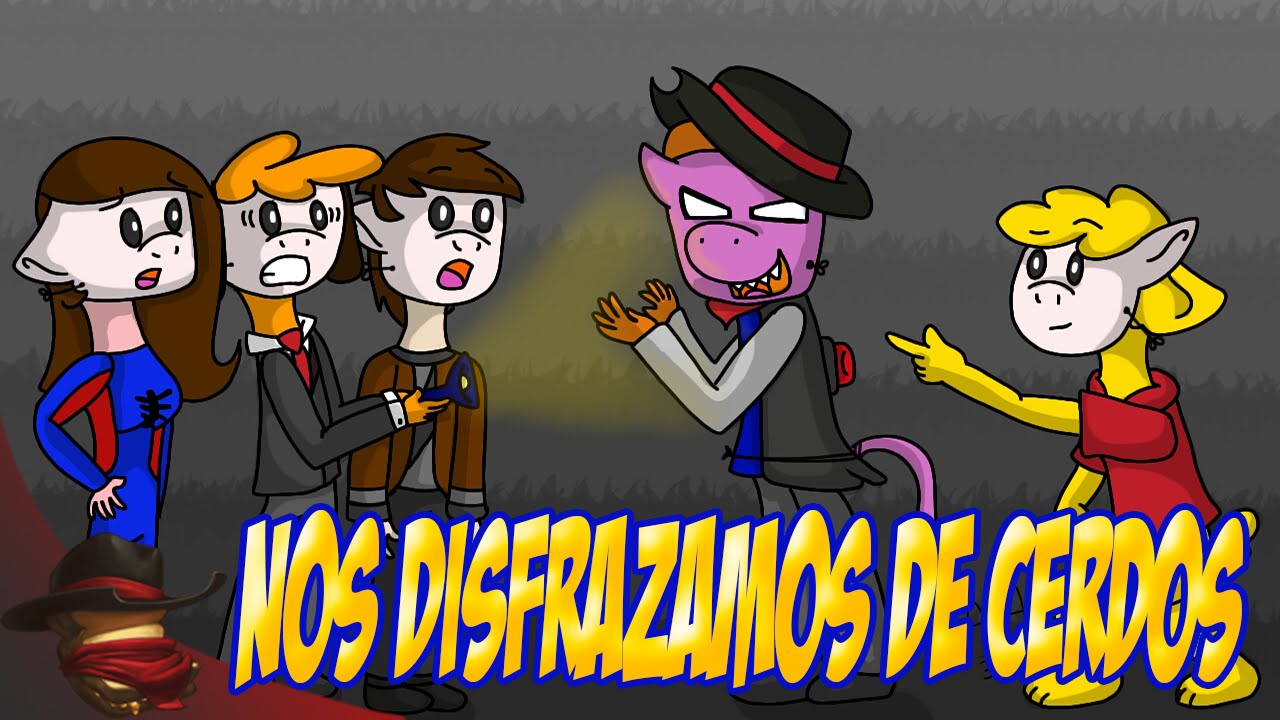 Nos Disfrazamos De Cerdos | Con Sara, Luh, Exo y Gona