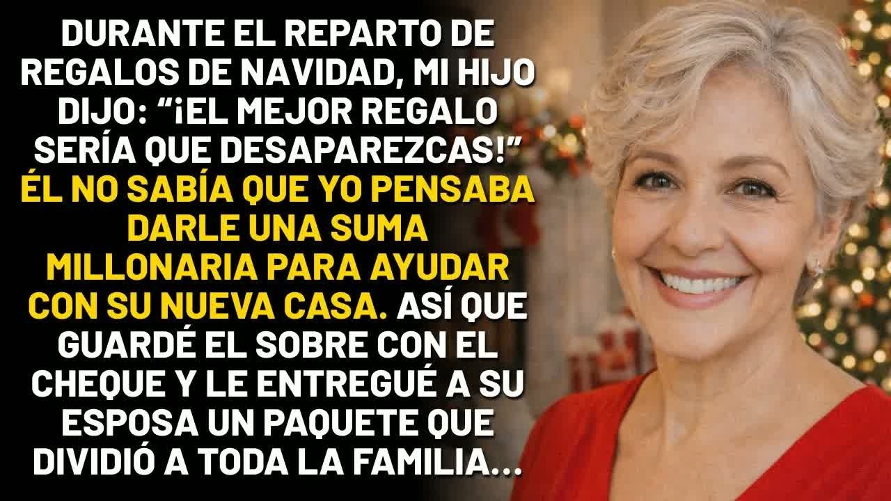 “¡Esta Navidad solo quiero que te alejes!”, dijo mi hijo  Entonces le di lo que pidió… pero a mi