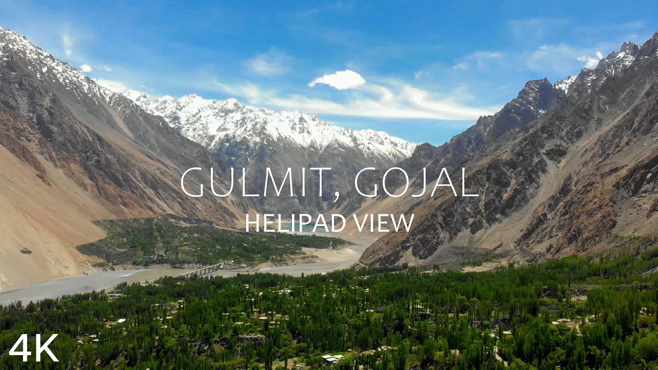 GULMIT | GOJAL HELIPAD | HUNZA DRONE VIEW