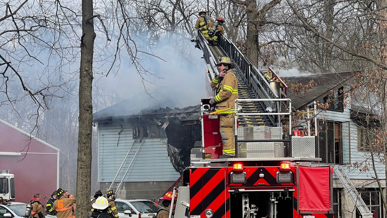 Structure Fire with Rescues, Heidelberg Twp, Pa - 2.16.22