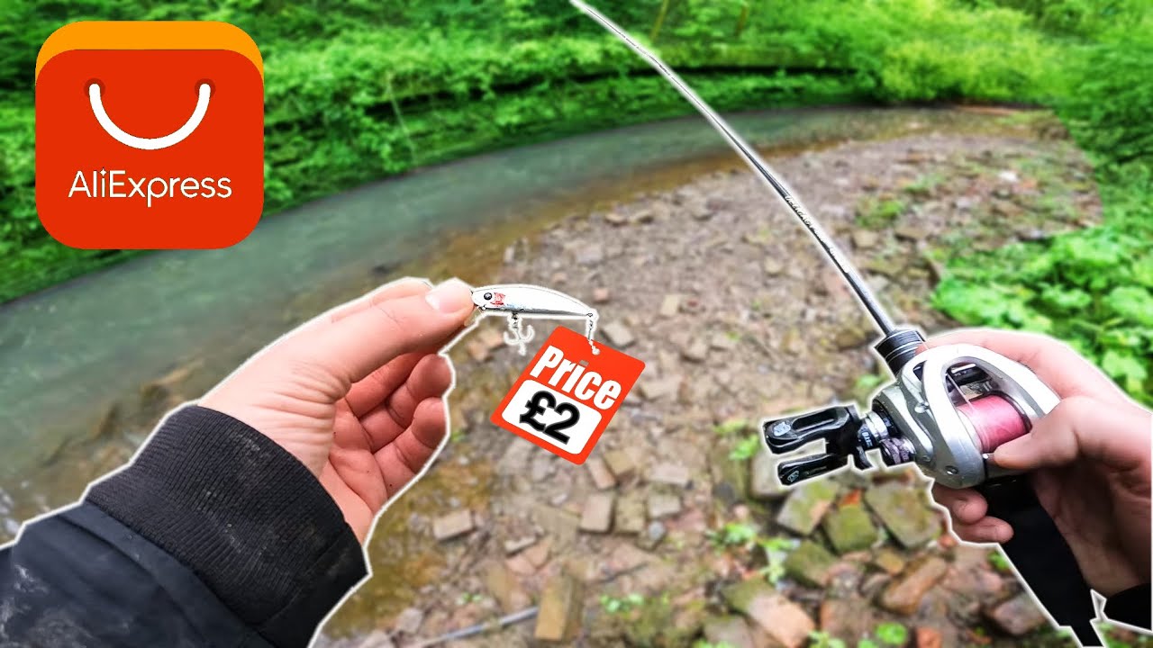 £2 ALIEXPRESS LURES! Can they Catch on this POLLUTED River?