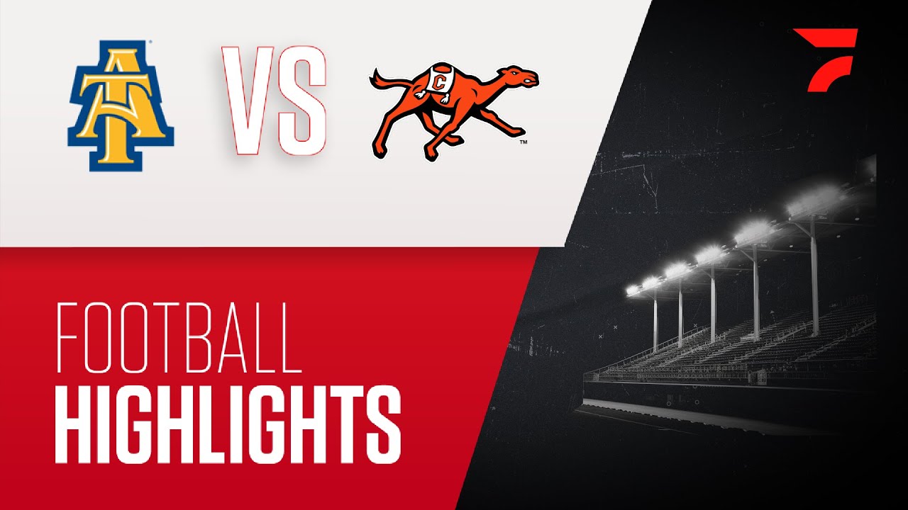 Highlights: North Carolina A&T vs Campbell Football | 2024 CAA Football